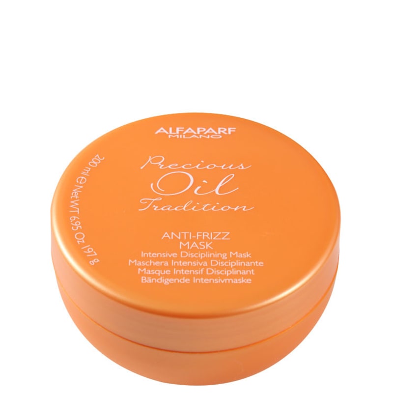 Alfaparf Precious Oil Tradition Anti-Frizz Mask - Máscara de Tratamento 200ml