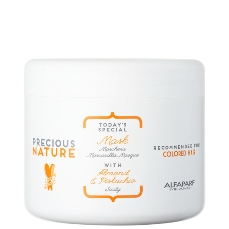 Alfaparf Precious Nature Almond & Pistachio Mask - Máscara de Tratamento 500ml