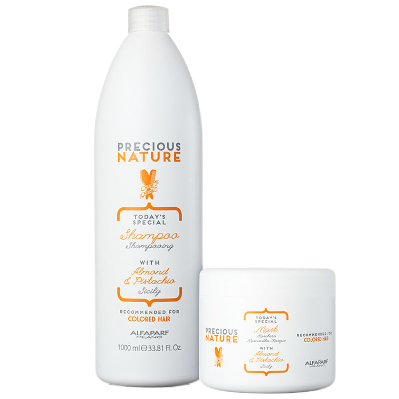 Alfaparf Precious Nature Almond & Pistachio Salon Duo Kit (2 Produtos)