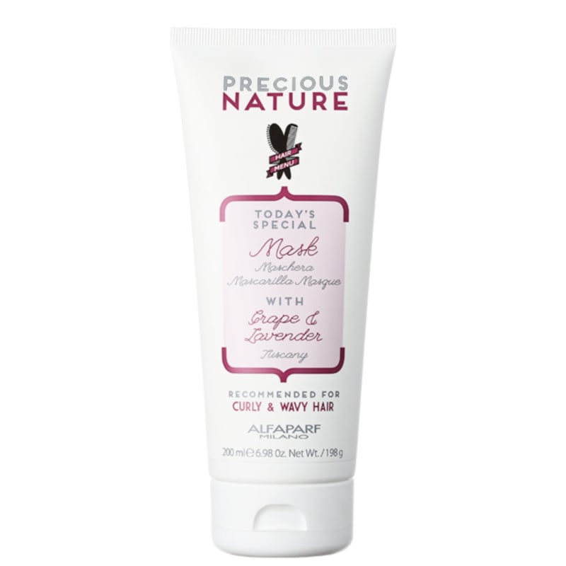 Alfaparf Precious Nature Grape & Lavender Mask - Máscara de Tratamento 200ml