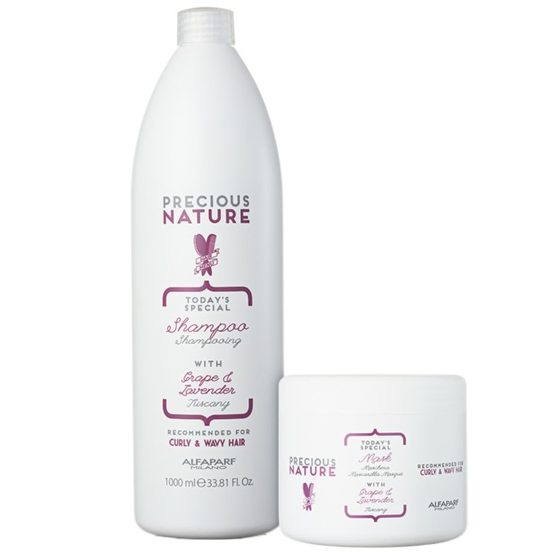 Alfaparf Precious Nature Grape & Lavender Salon Duo Kit (2 Produtos)