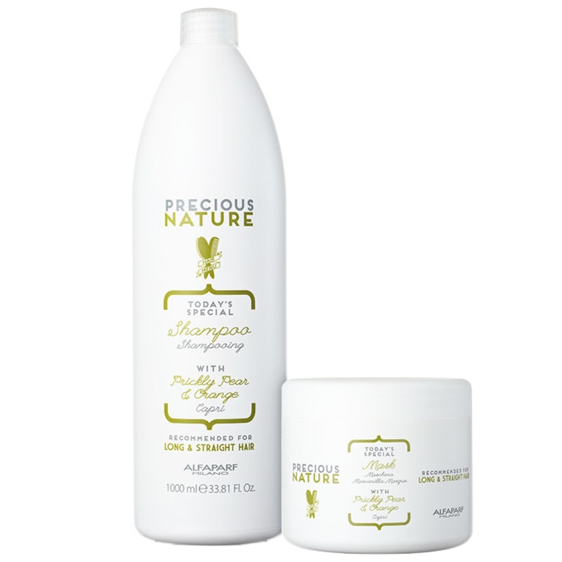 Alfaparf Precious Nature Prickly Pear & Orange Salon Duo Kit (2 Produtos)