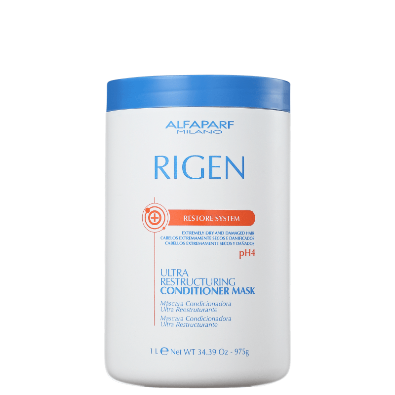 Alfaparf Rigen Restore System Ultra Restructuring Conditioner Mask - Máscara de Tratamento 1000ml