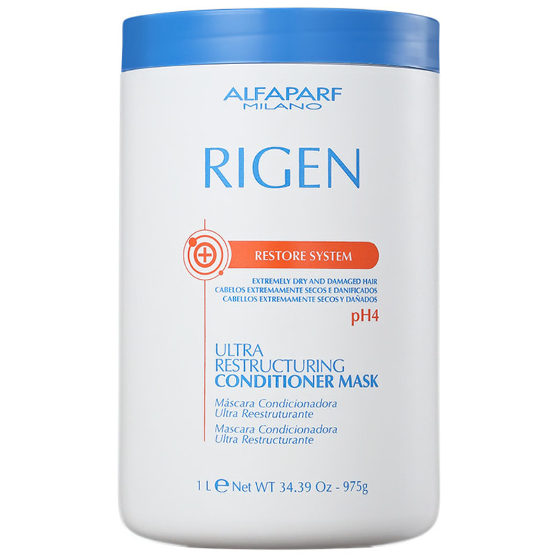 Alfaparf Rigen Restore System Ultra Restructuring Conditioner Mask - Máscara de Tratamento 1000ml