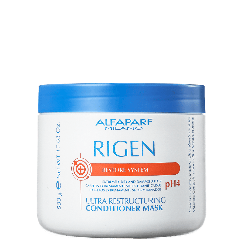 Alfaparf Rigen Restore System Ultra Restructuring Conditioner Mask - Máscara de Tratamento 500g