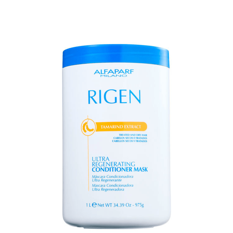 Alfaparf Rigen Tamarind Extract Ultra Regenerating Conditioner Mask - Máscara de Tratamento 1000ml