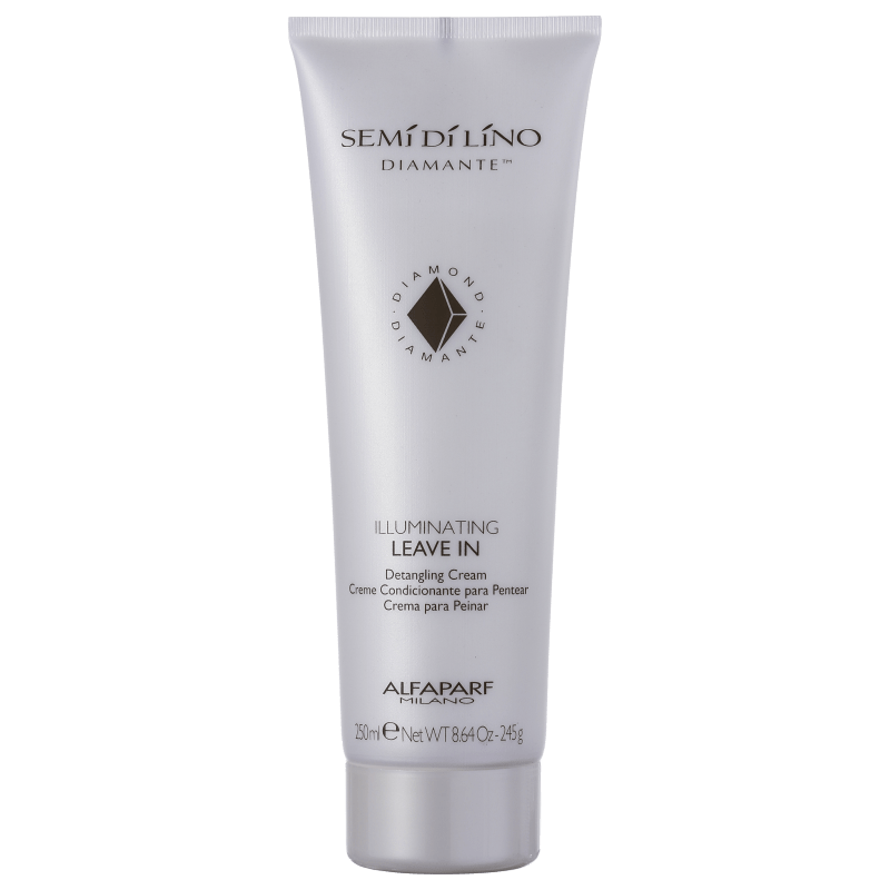 Alfaparf Semi di Lino Diamante Illuminating Leave-In Detangling Cream - Creme para Pentear 250ml