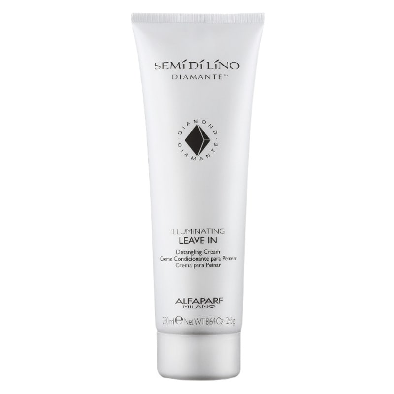 Alfaparf Semi di Lino Diamante Illuminating Leave-In Detangling Cream - Creme para Pentear 250ml