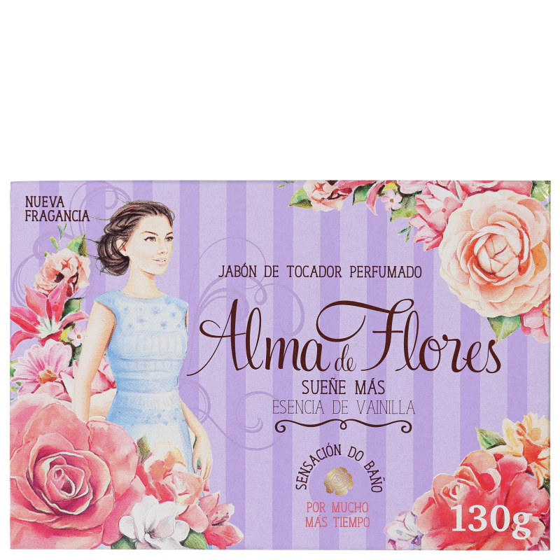 Alma de Flores Baunilha - Sabonete em Barra 130g