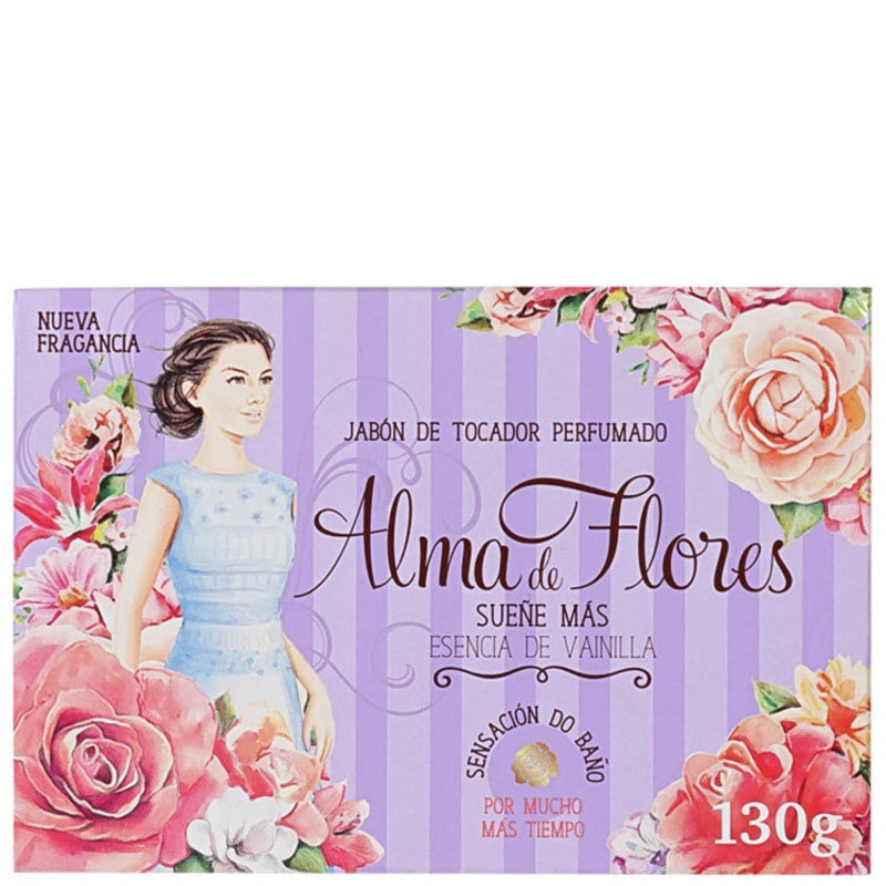Alma de Flores Baunilha - Sabonete em Barra 130g