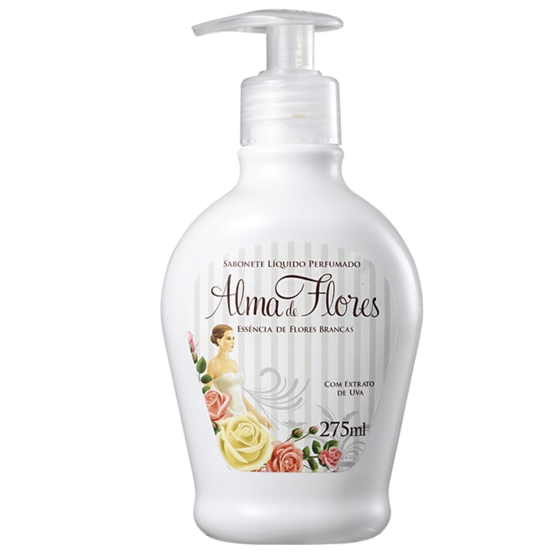 Alma de Flores Essência de Flores Brancas - Sabonete Líquido 275ml