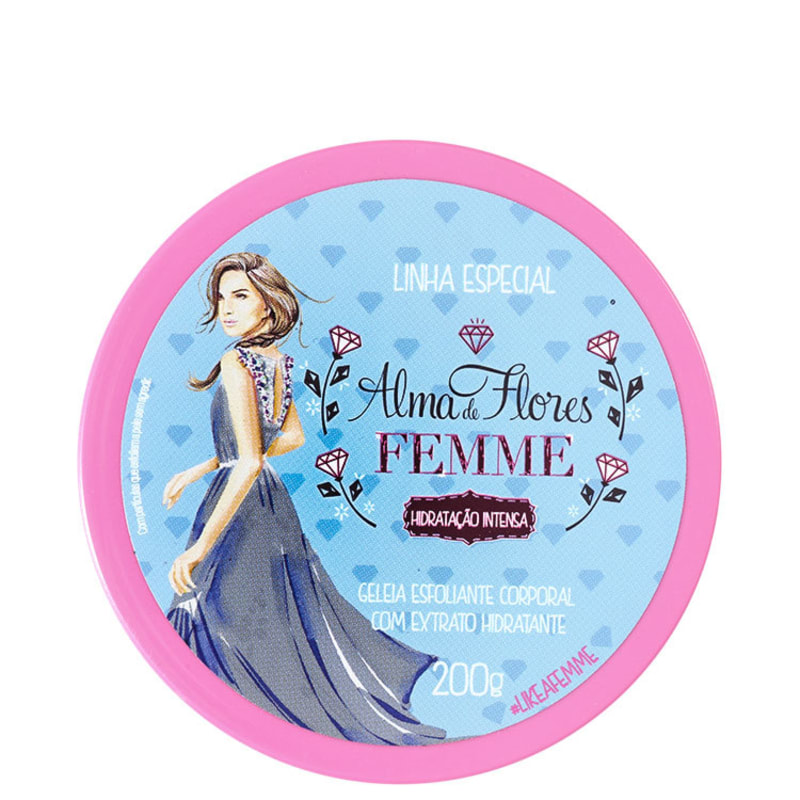 Alma de Flores Femme - Geléia Esfoliante Corporal 200g
