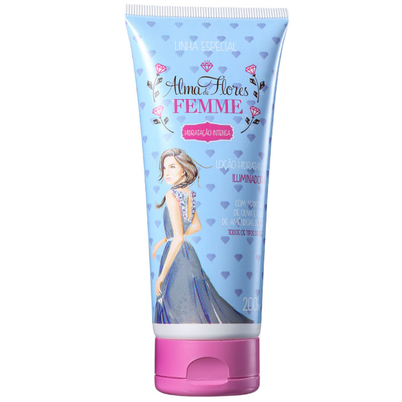 Alma de Flores Femme Iluminadora - Loção Hidratante Corporal 200ml