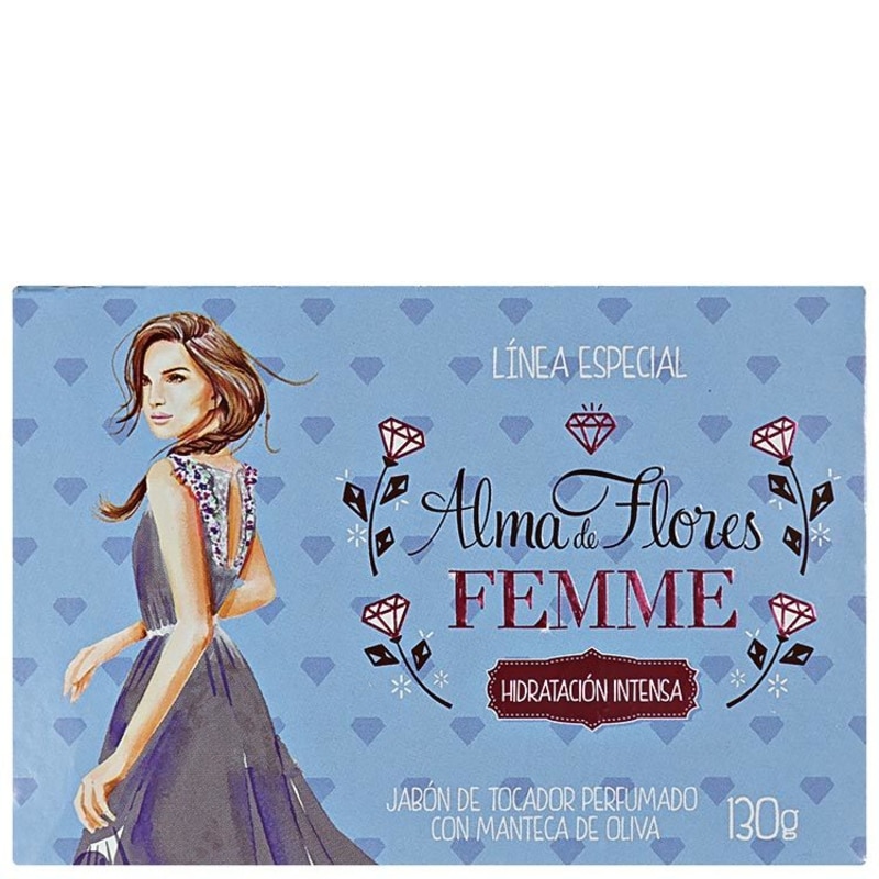 Alma de Flores Femme - Sabonete em Barra 130g