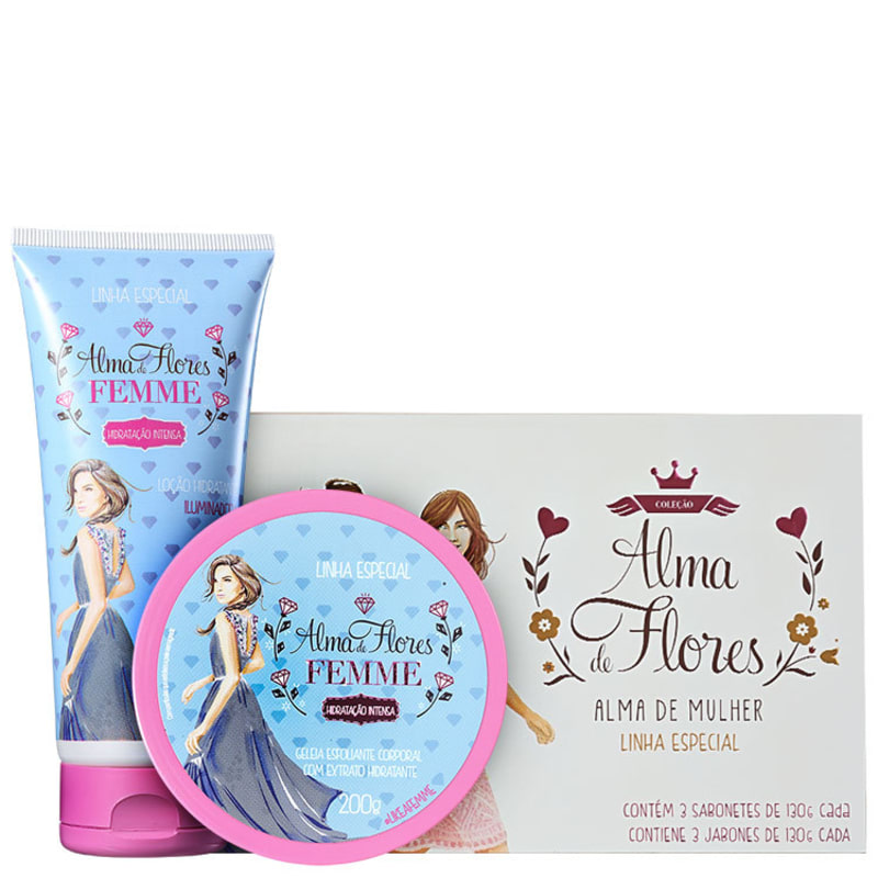 Kit Alma de Flores Femme Trio (3 produtos)