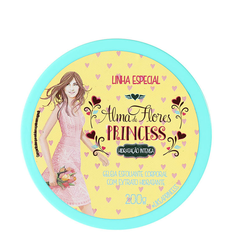 Alma de Flores Princess - Geléia Esfoliante Corporal 200g