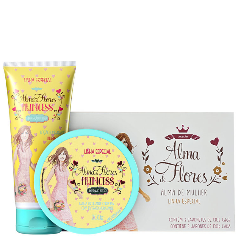 Kit Alma de Flores Princess Trio (3 produtos)