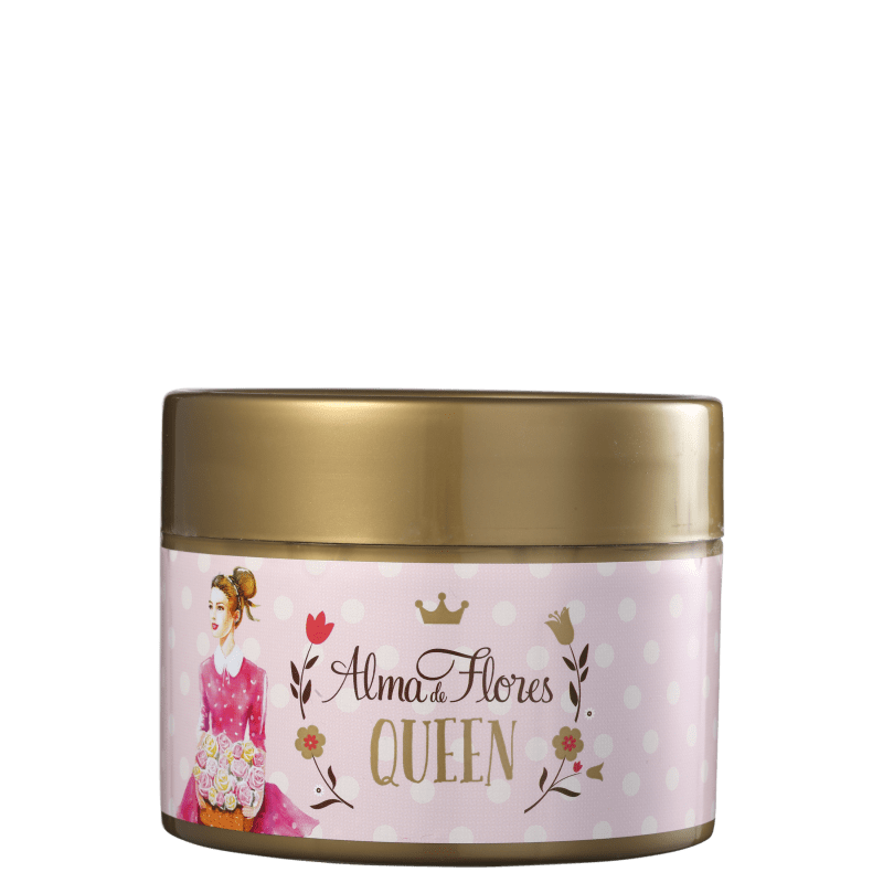 Alma de Flores Queen Talco Desodorante Perfumado Iluminador - Talco 100g