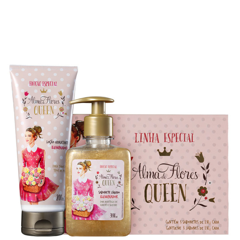 Kit Alma de Flores Queen Trio (3 produtos)