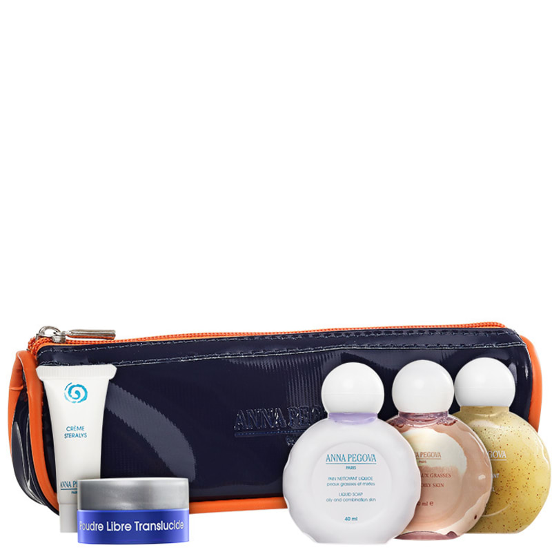 Anna Pegova Essencial Azul Marinho Kit (5 Produtos + Nécessaire)