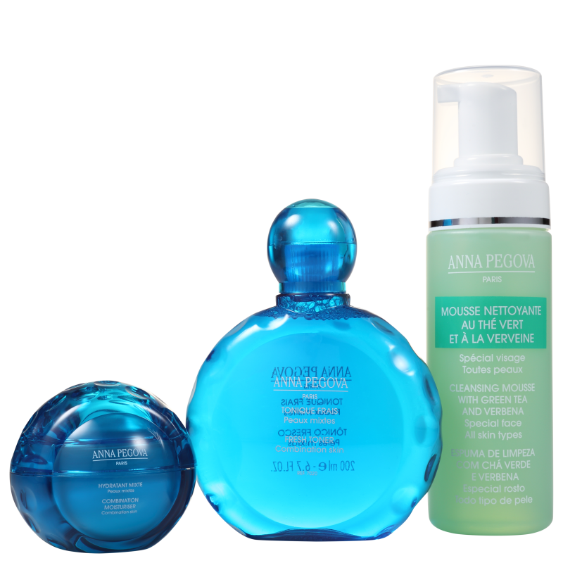 Kit Anna Pegova LTH Full Size Para Peles Mistas (3 Produtos)