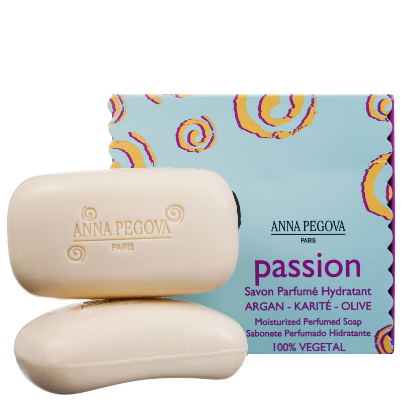 Anna Pegova Passion Savon Parfumé Hydratant - Sabonete em Barra 2x100g