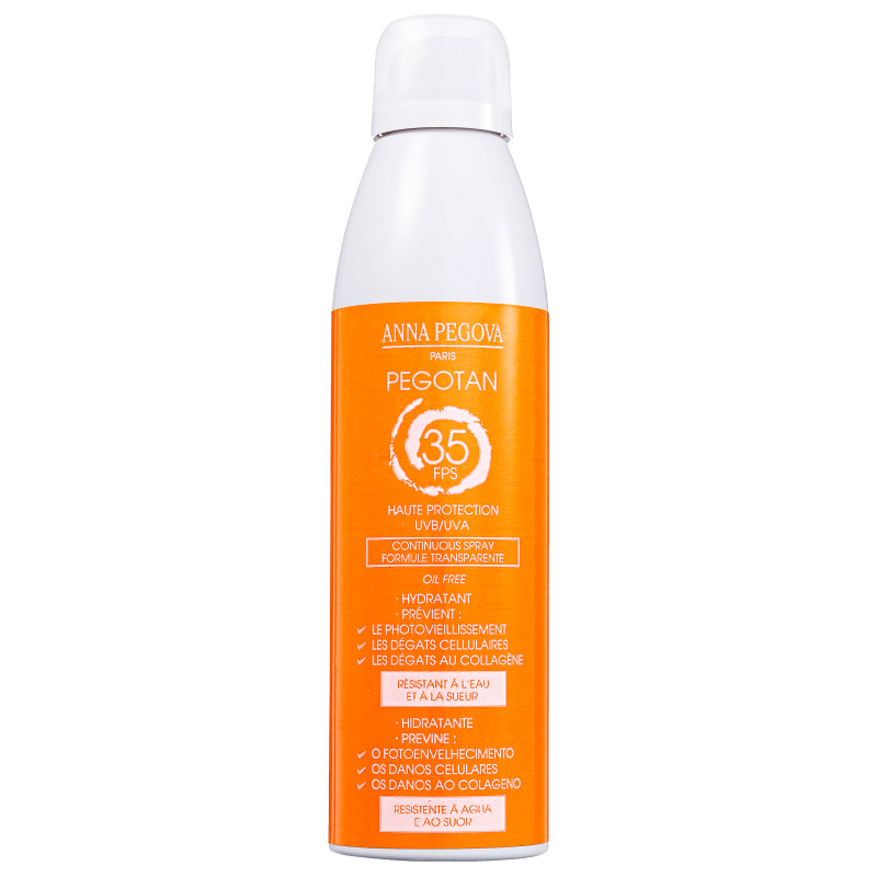 Anna Pegova Pegotan Haute Protecion UVB/UVA Continuous Spray FPS 35 - Protetor Solar em Spray 150ml