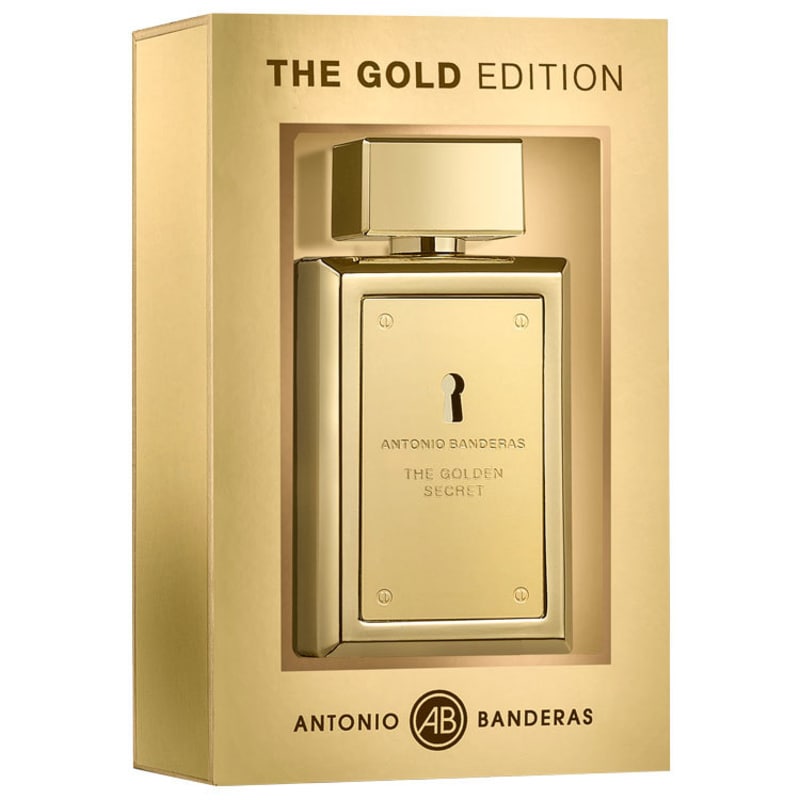 Golden Secret The Gold Edition Antonio Banderas Eau de Toilette - Perfume Masculino 100ml