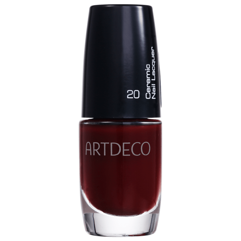 Artdeco Ceramic Nail Lacquer 20 Tango Red - Esmalte Cremoso 6ml