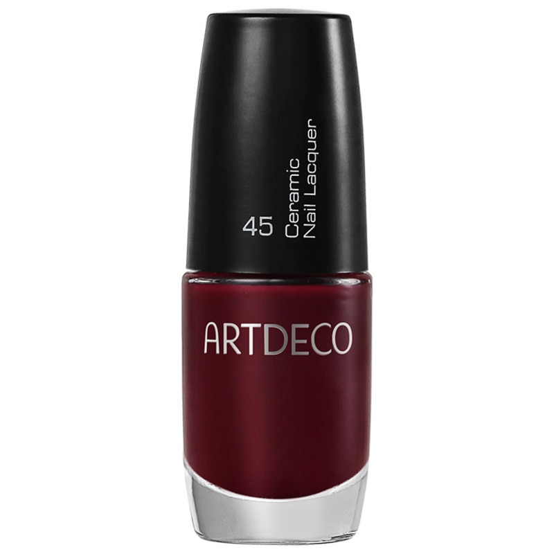 Artdeco Ceramic Nail Lacquer 45 Sinuous Claret - Esmalte Cremoso 6ml