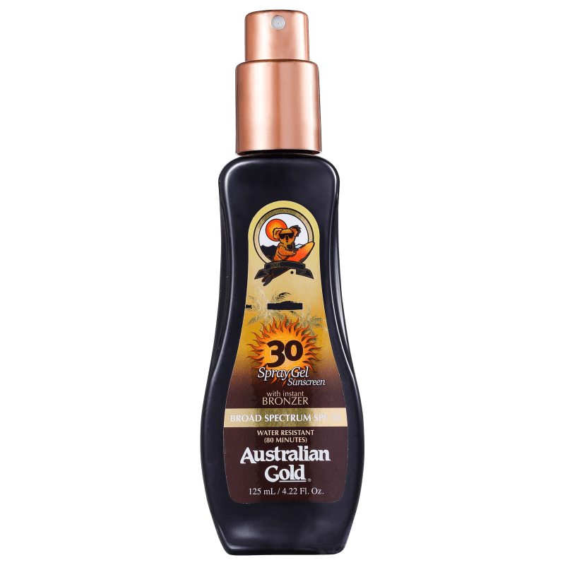 Australian Gold Instant Bronzer FPS 30 - Protetor Solar em Spray 125ml