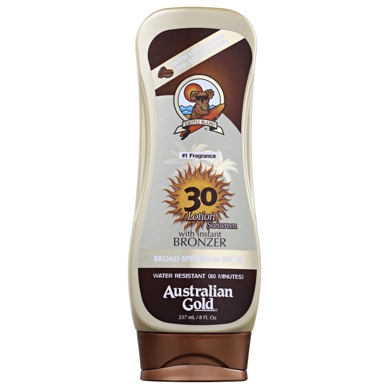 Australian Gold Lotion Kona Coffee FPS 30 - Protetor Solar em Loção 237ml