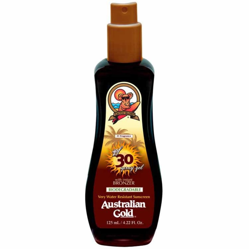 Australian Gold Instant Bronzer FPS 30 - Protetor Solar em Spray 125ml