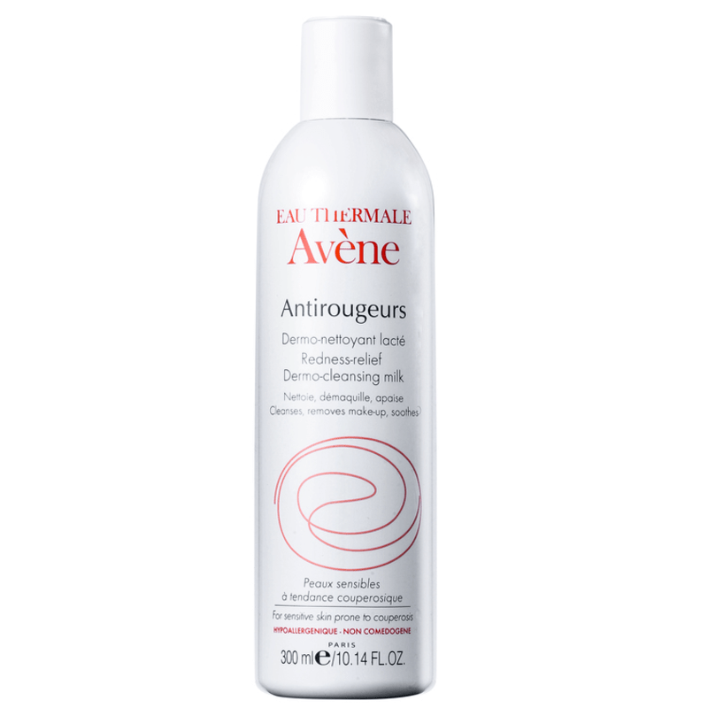 Avène Antirougeurs Dermo-Nettoyant Lacté - Leite de Limpeza 300ml