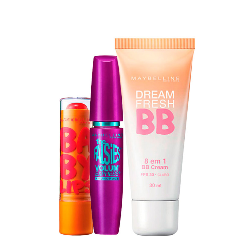 Kit Maybelline Baby Dream Falsies (3 produtos)