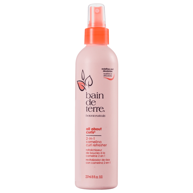 Bain de Terre All About Curls 2-In-1 Camelina Curl Refresher - Finalizador Spray 237ml