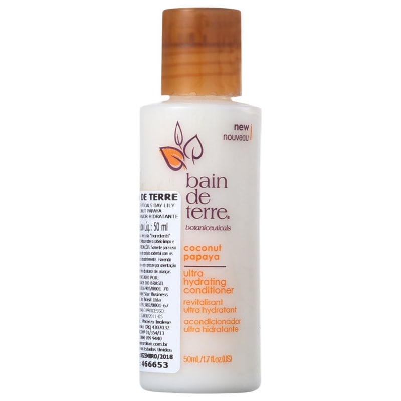Bain De Terre Coconut Papaya Ultra Hydrating Conditioner - Condicionador 50ml
