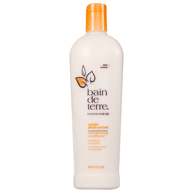Bain de Terre Keratin Phyto-Protein Strengthening Conditioner - Condicionador 400ml