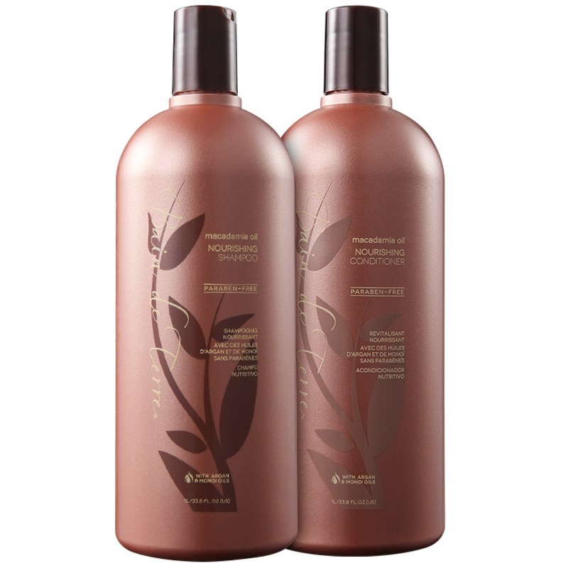 Bain de Terre Macadamia Oil Nourishing Salon Kit (2 Produtos)