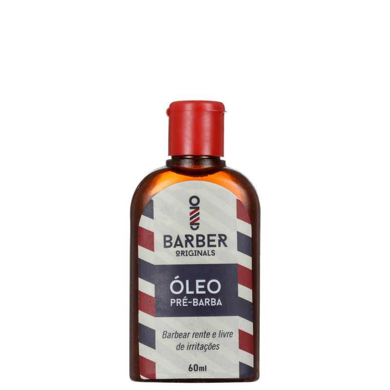 Barber Originals Barbear Rente e Livre de Irritações - Óleo Pré-Barba 60ml