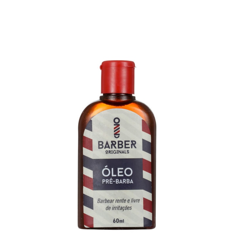 Barber Originals Barbear Rente e Livre de Irritações - Óleo Pré-Barba 60ml
