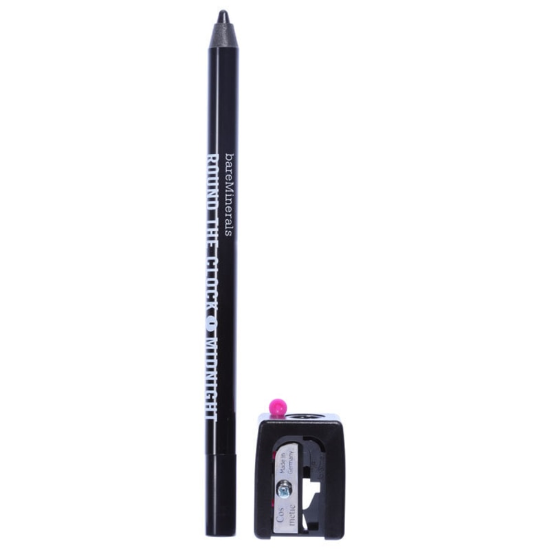 bareMinerals Round The Clock Midnight - Lápis de Olho 1,2g