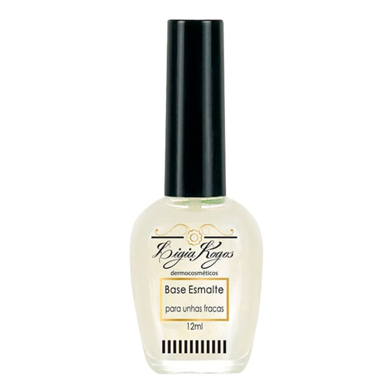 Ligia Kogos Base Esmalte para Unhas Fracas - Base Fortalecedora 12ml