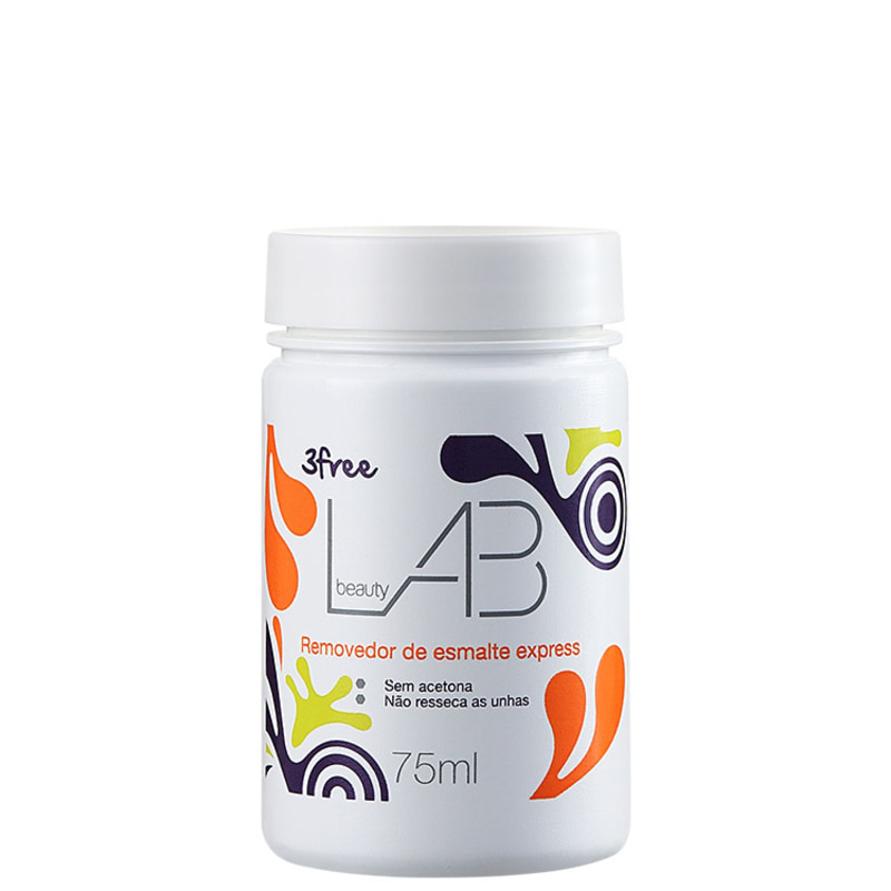 beautyLAB 3 Free Express - Removedor de Esmalte 75ml