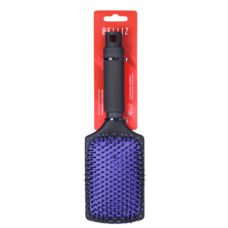 Belliz Black Ion Racket - Escova Raquete