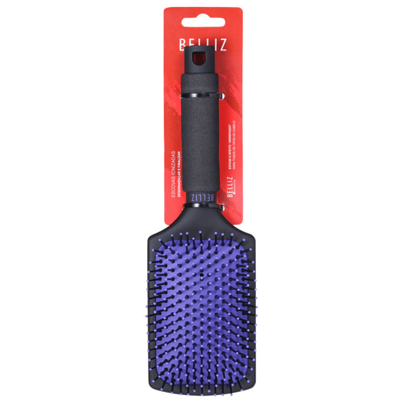 Belliz Black Ion Racket - Escova Raquete
