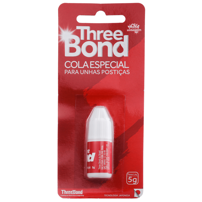 Belliz Three Bond - Cola para Unhas Postiças 5g