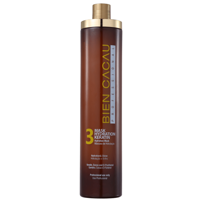 Bien Professional Bien Cacau Mask Hydration Keratin - Máscara de Hidratação 1000ml