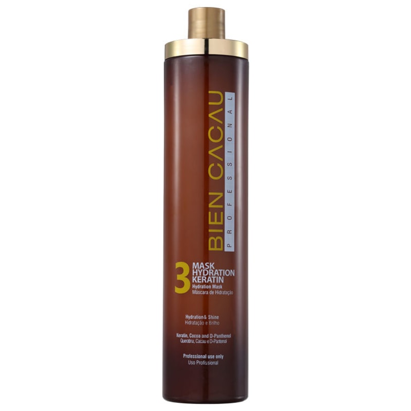 Bien Professional Bien Cacau Mask Hydration Keratin - Máscara de Hidratação 1000ml