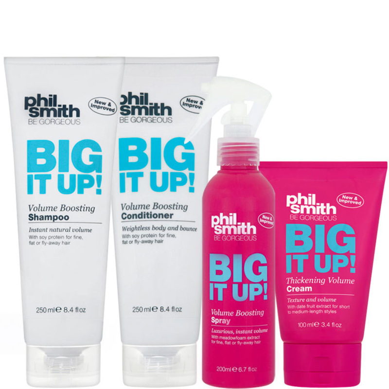 Phil Smith Big It Up Volume Boosting Kit de Tratamento (4 Produtos)
